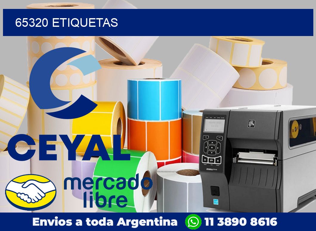 65320 etiquetas