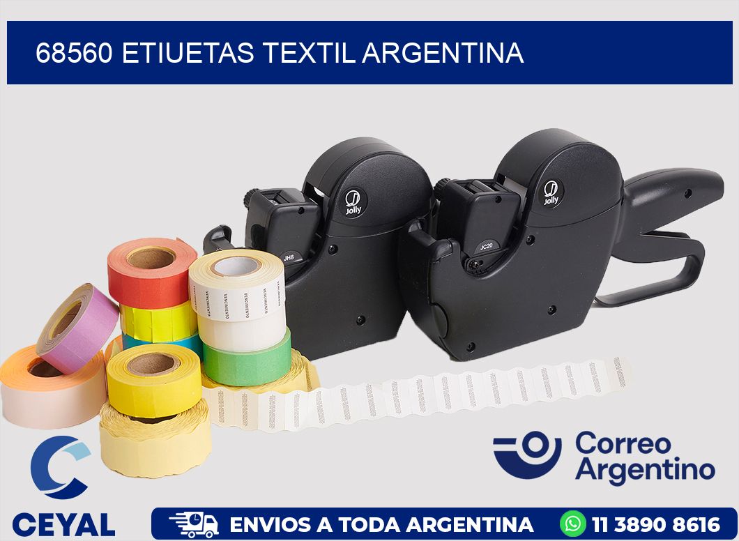 68560 etiuetas textil argentina