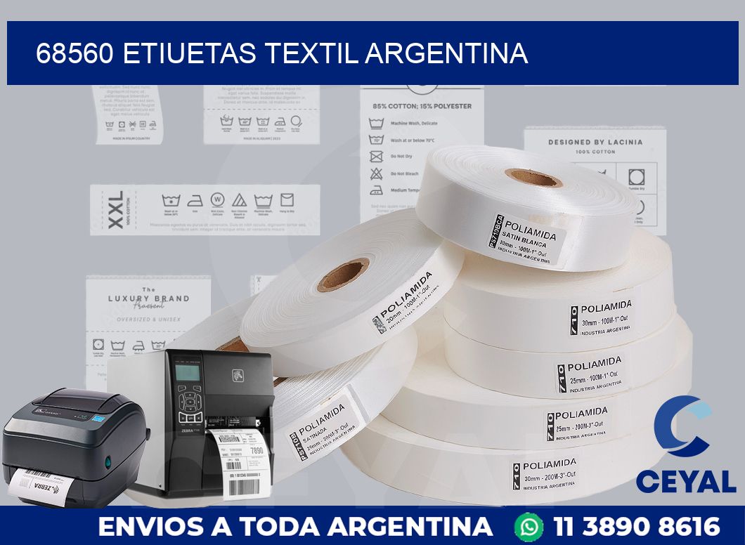 68560 etiuetas textil argentina