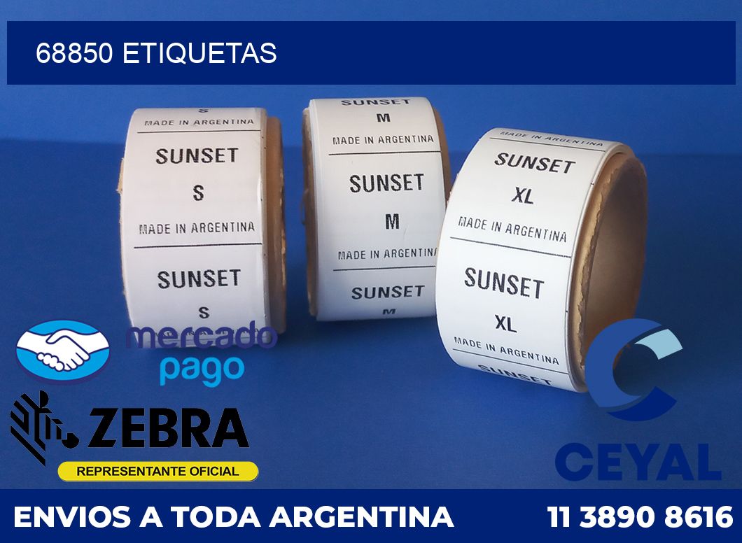 68850 etiquetas