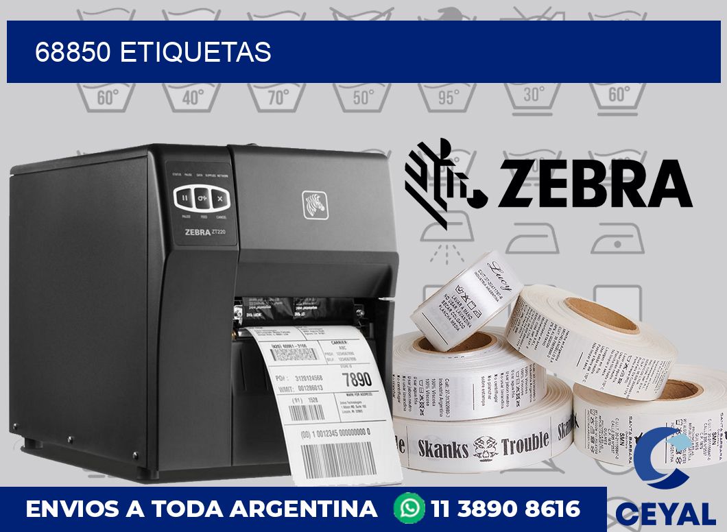 68850 etiquetas