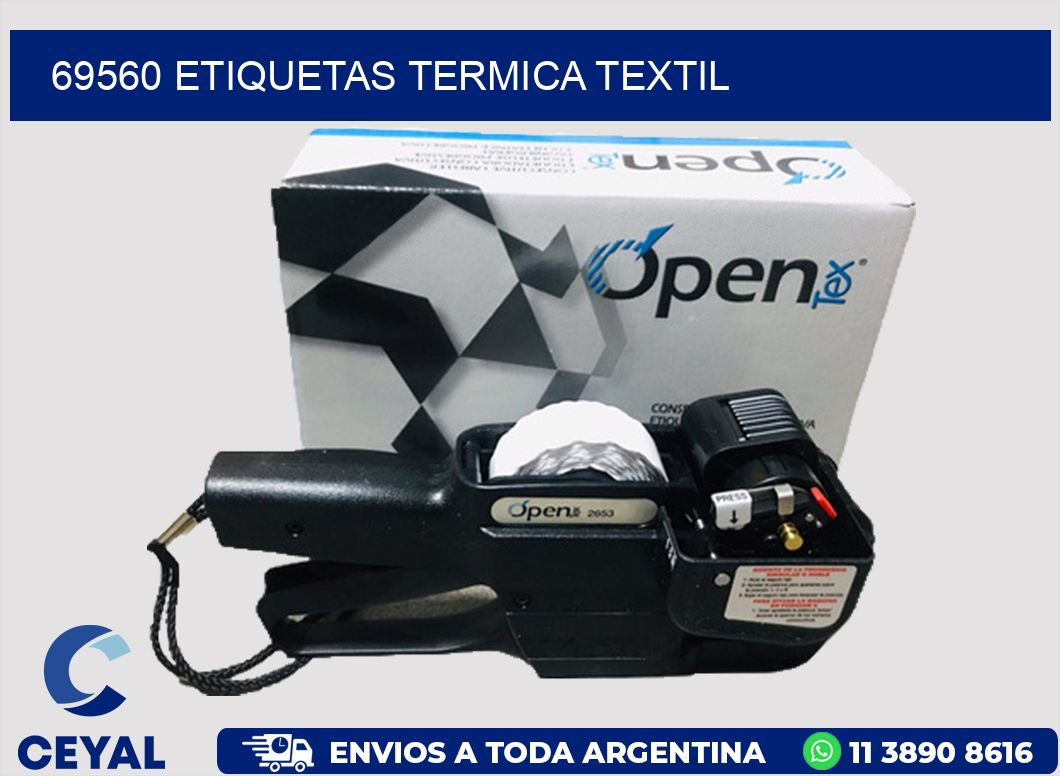 69560 etiquetas termica textil