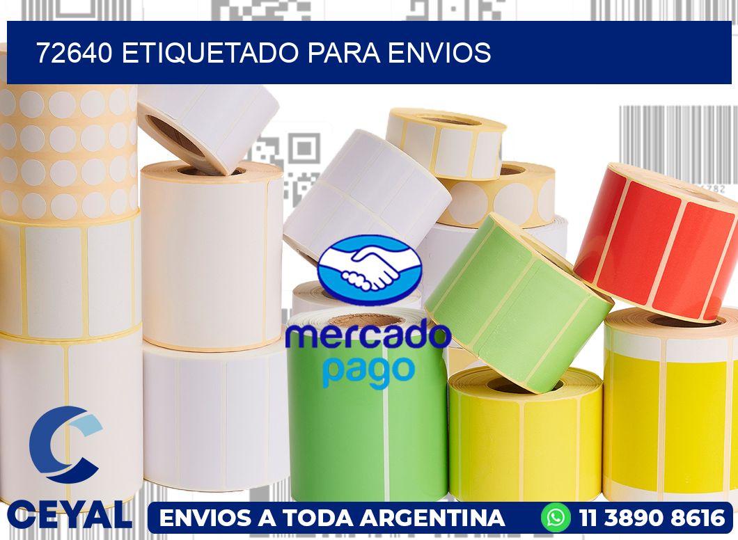 72640 Etiquetado para envios