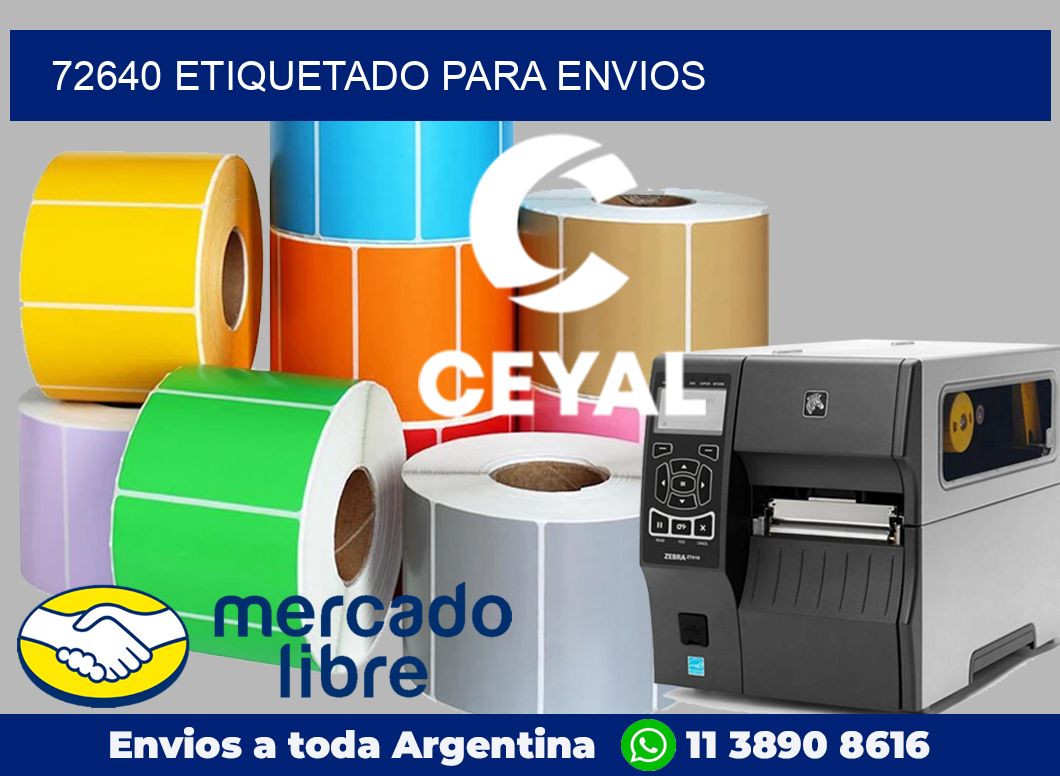 72640 Etiquetado para envios