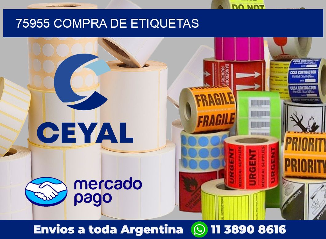 75955 Compra de etiquetas