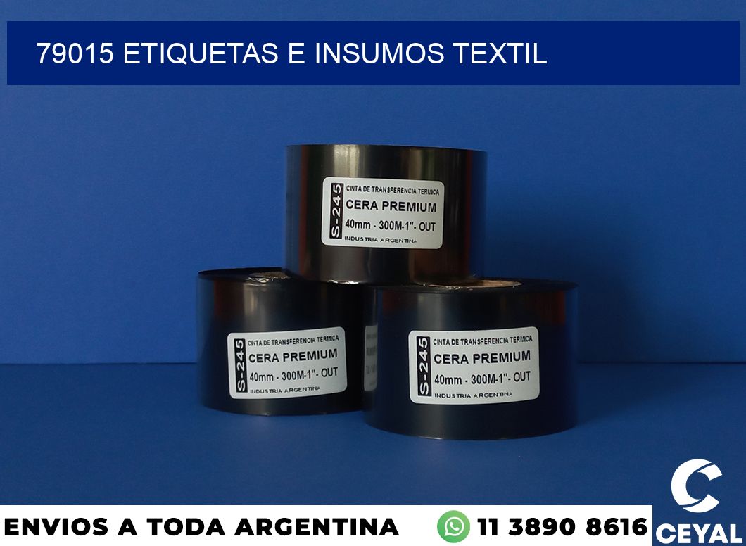 79015 etiquetas e insumos textil