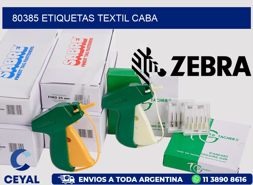 80385 etiquetas textil caba