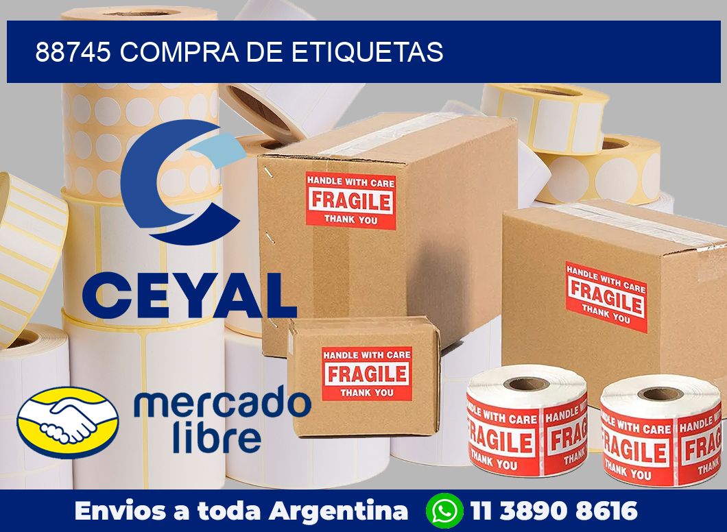 88745 Compra de etiquetas