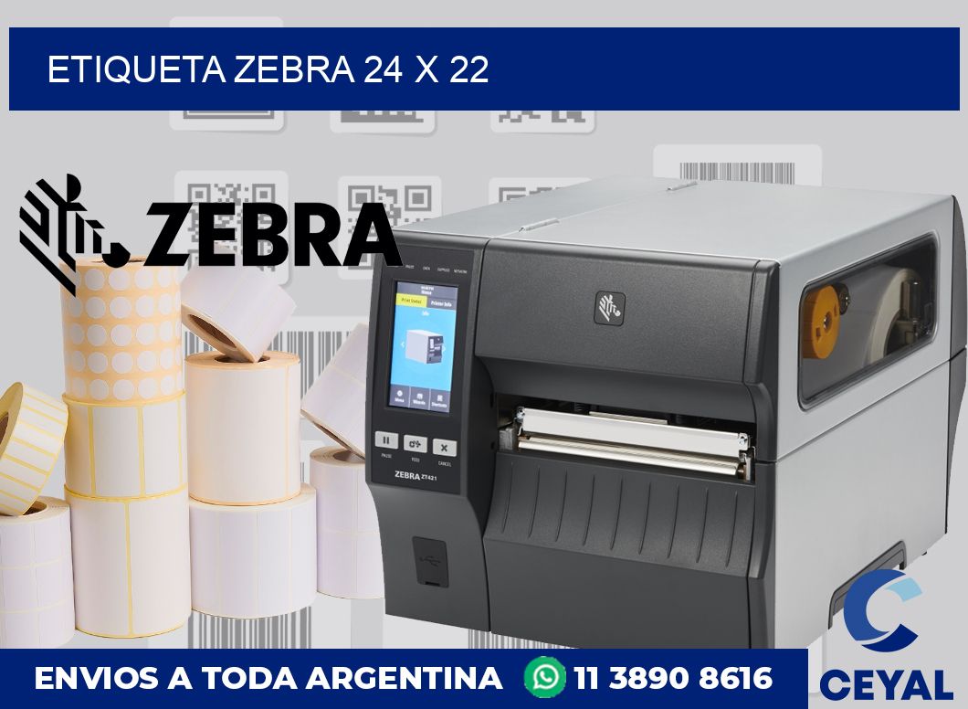 etiqueta zebra 24 x 22