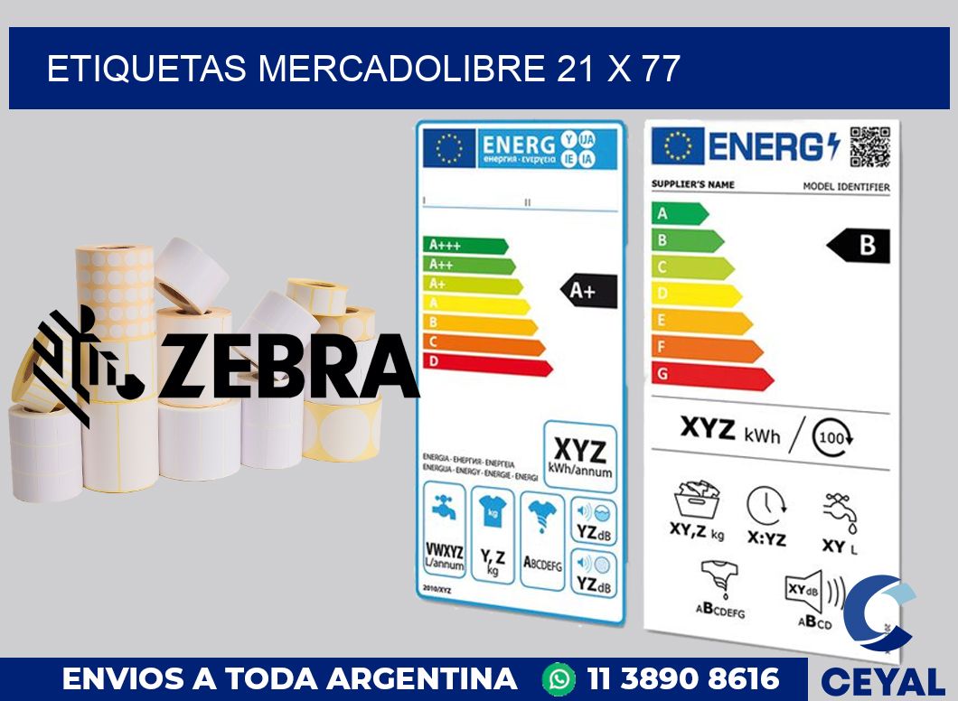 etiquetas mercadolibre 21 x 77