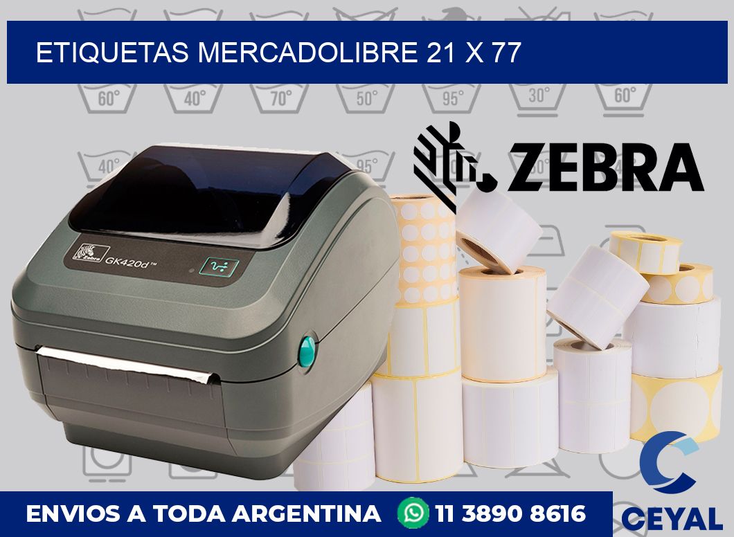 etiquetas mercadolibre 21 x 77