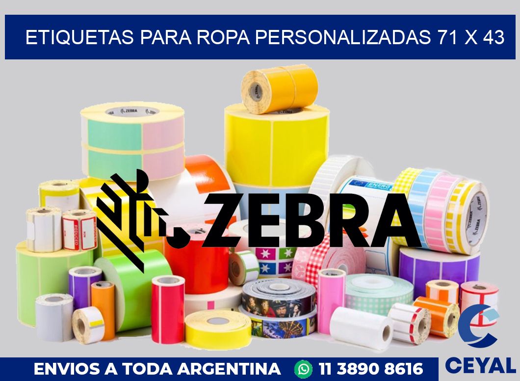 etiquetas para ropa personalizadas 71 x 43
