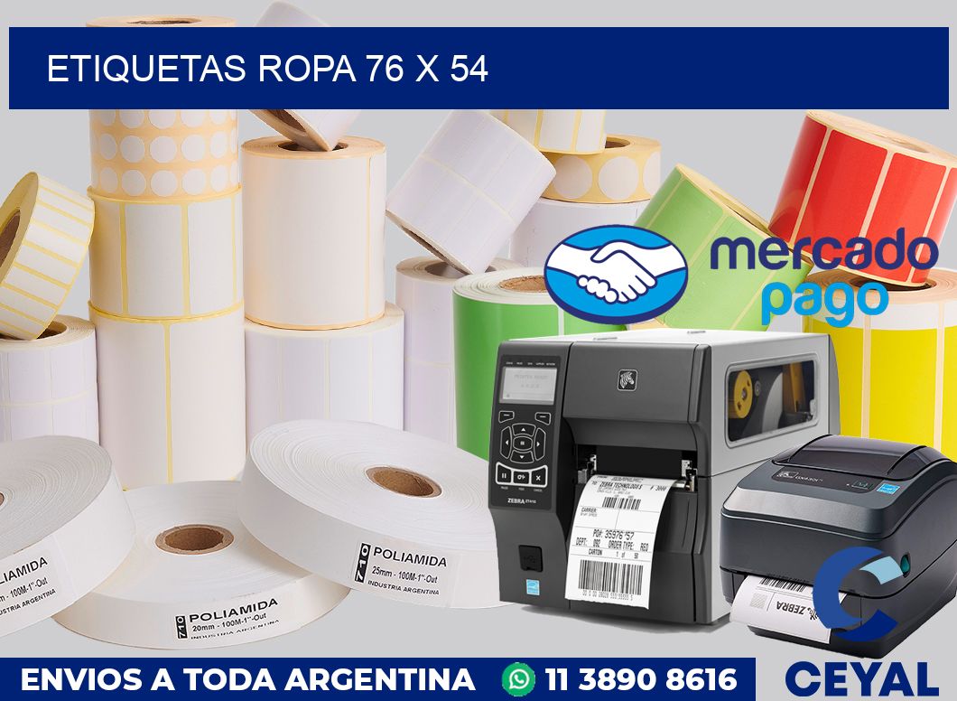 etiquetas ropa 76 x 54