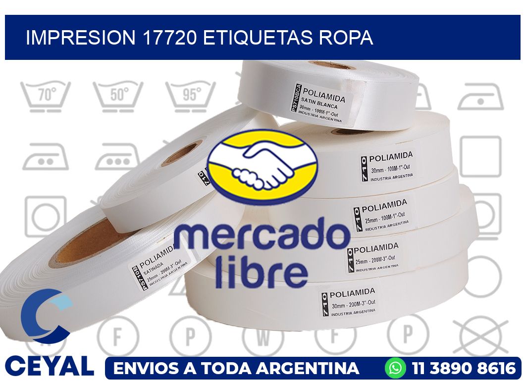 impresion 17720 etiquetas ropa