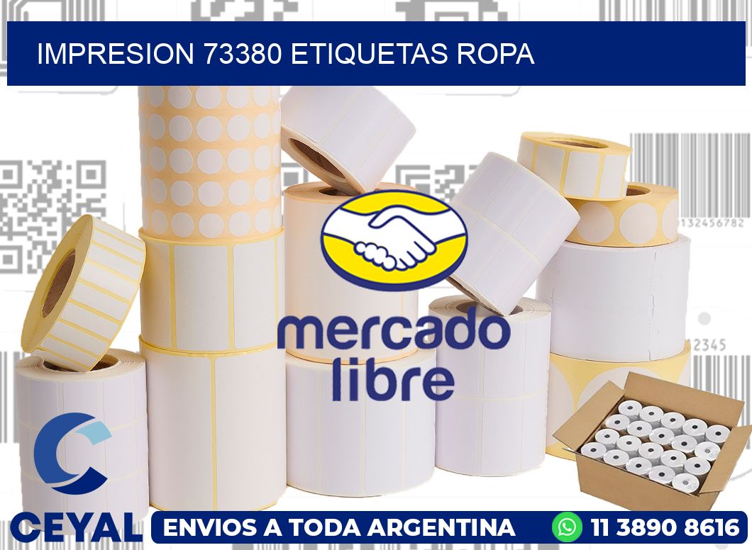 impresion 73380 etiquetas ropa