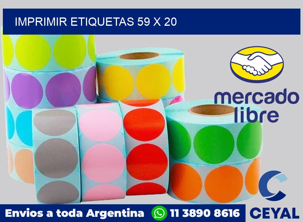 imprimir etiquetas 59 x 20