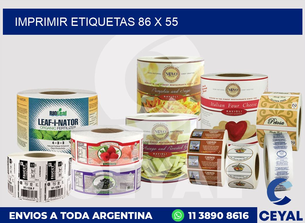 imprimir etiquetas 86 x 55