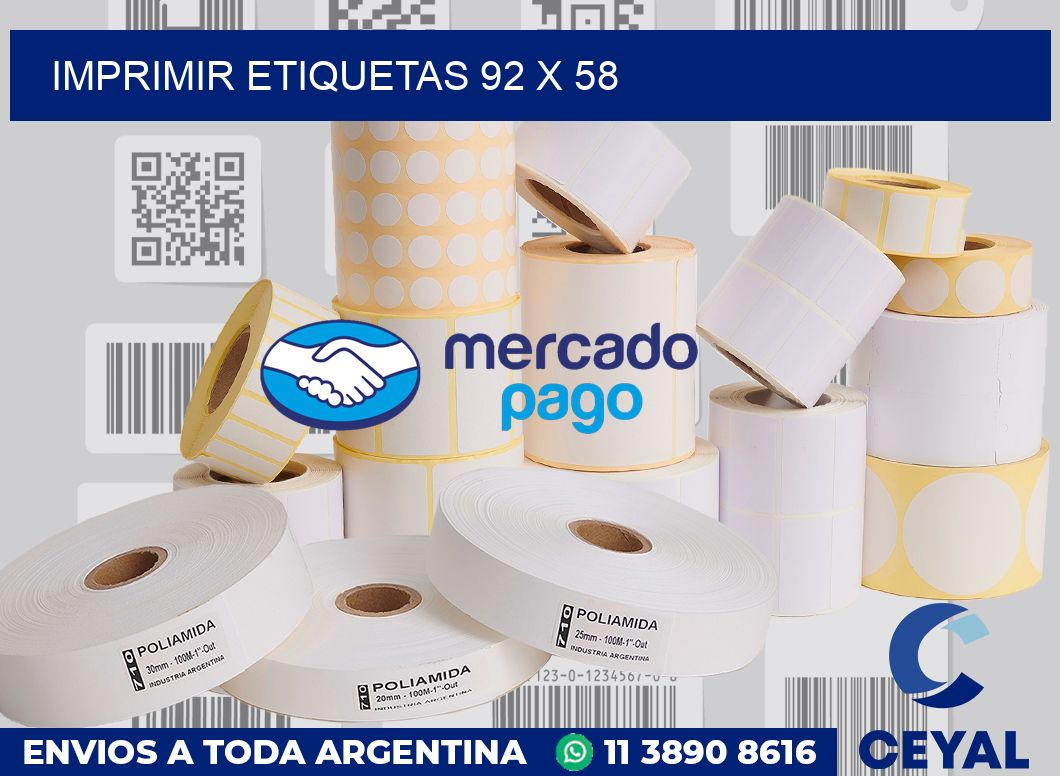 imprimir etiquetas 92 x 58