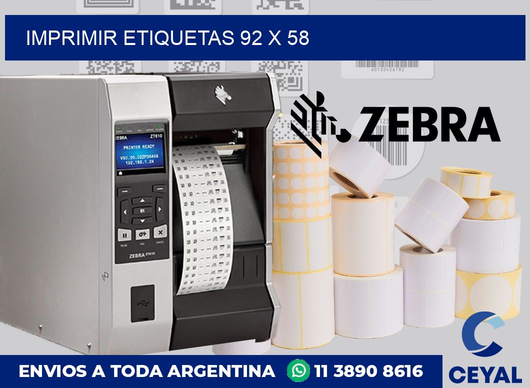 imprimir etiquetas 92 x 58