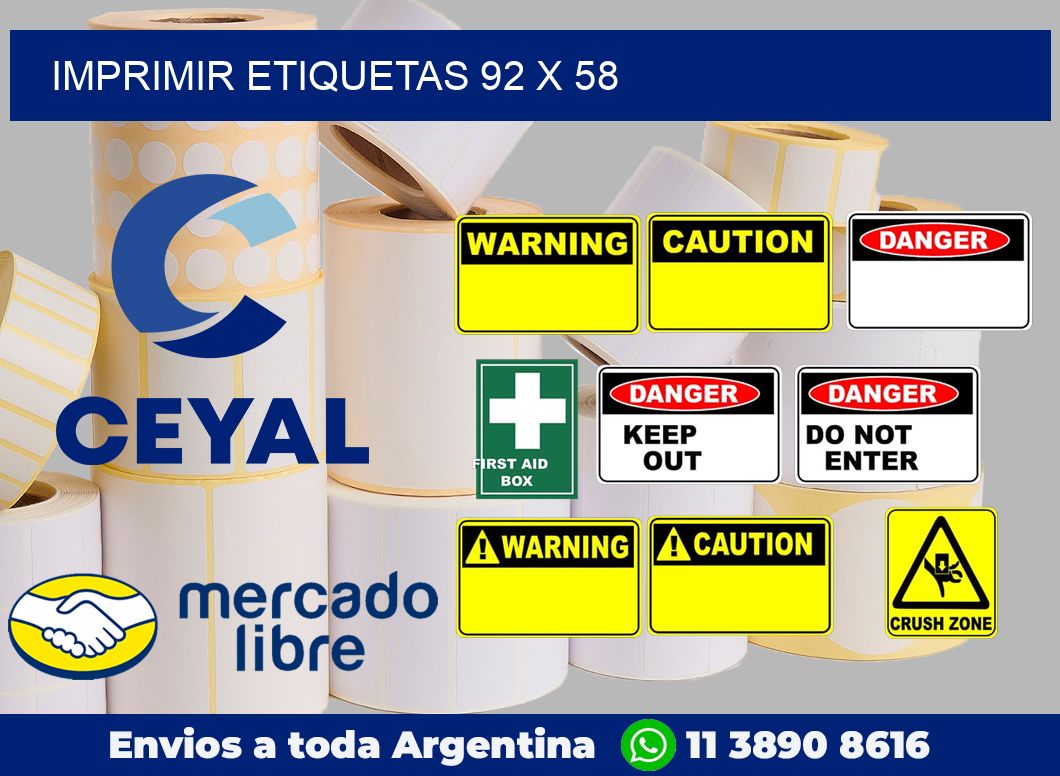 imprimir etiquetas 92 x 58