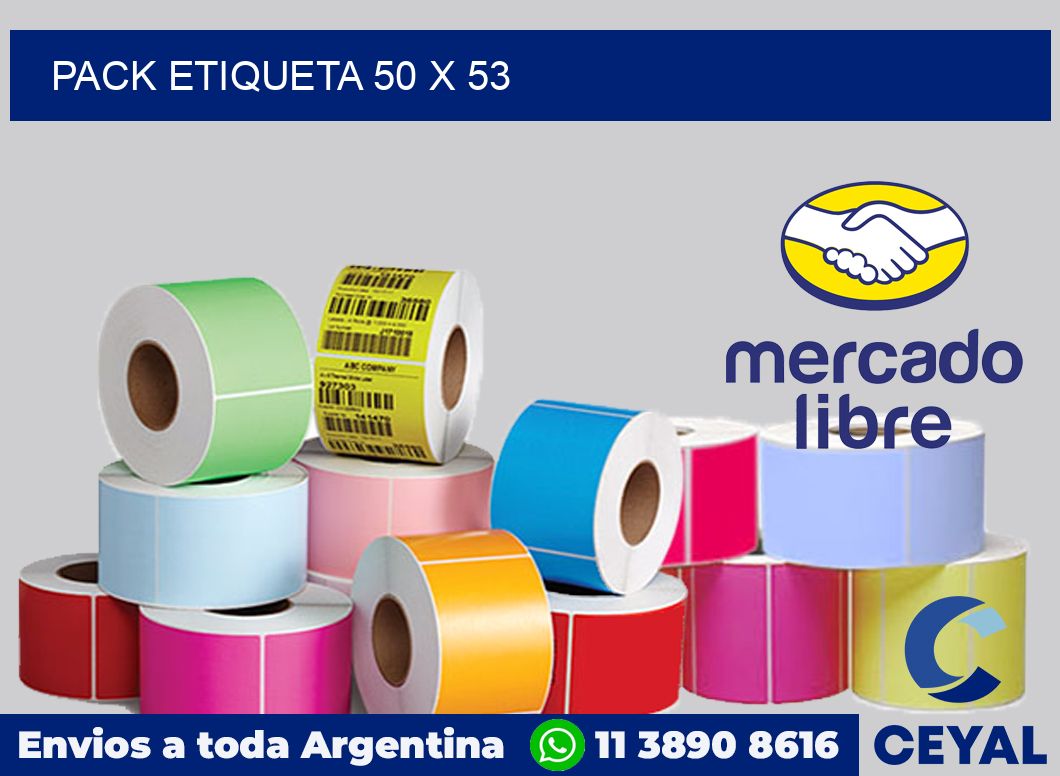 pack etiqueta 50 x 53