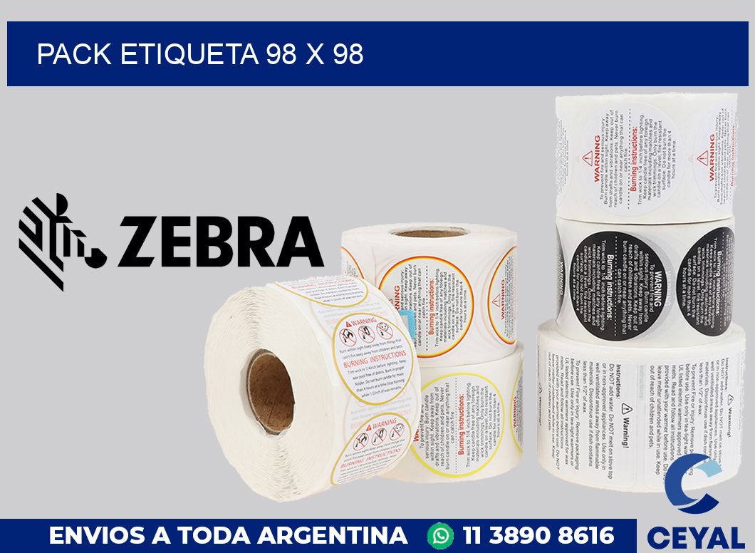 pack etiqueta 98 x 98