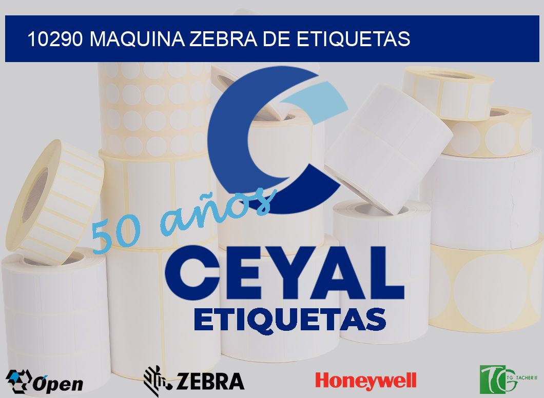 10290 MAQUINA ZEBRA DE ETIQUETAS