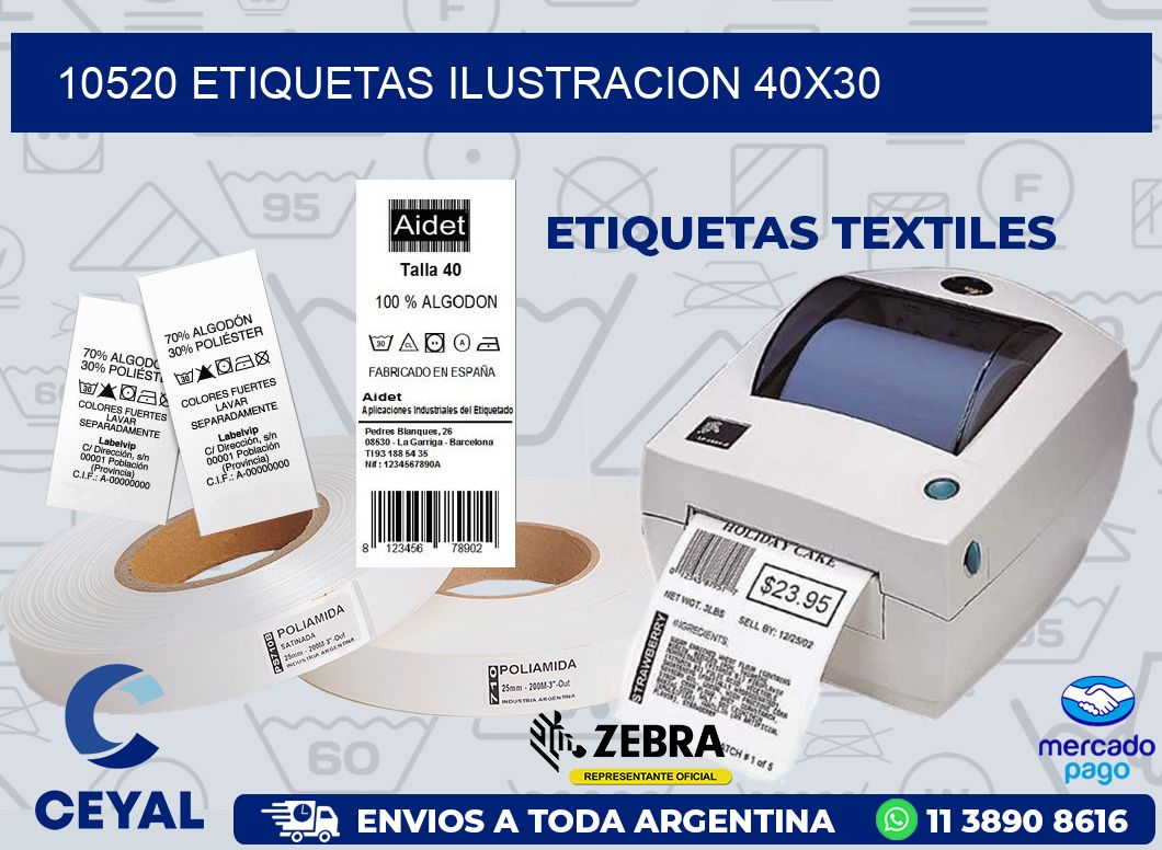10520 ETIQUETAS ILUSTRACION 40X30