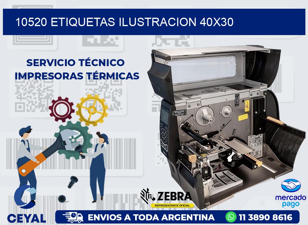 10520 ETIQUETAS ILUSTRACION 40X30