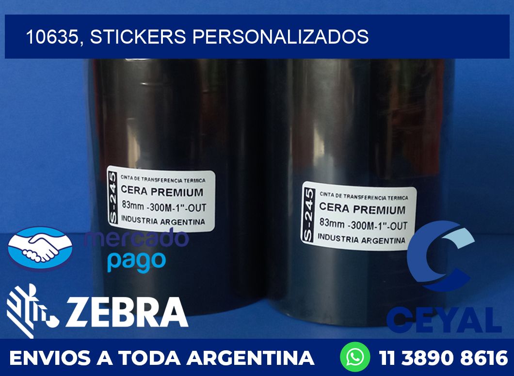 10635, stickers personalizados