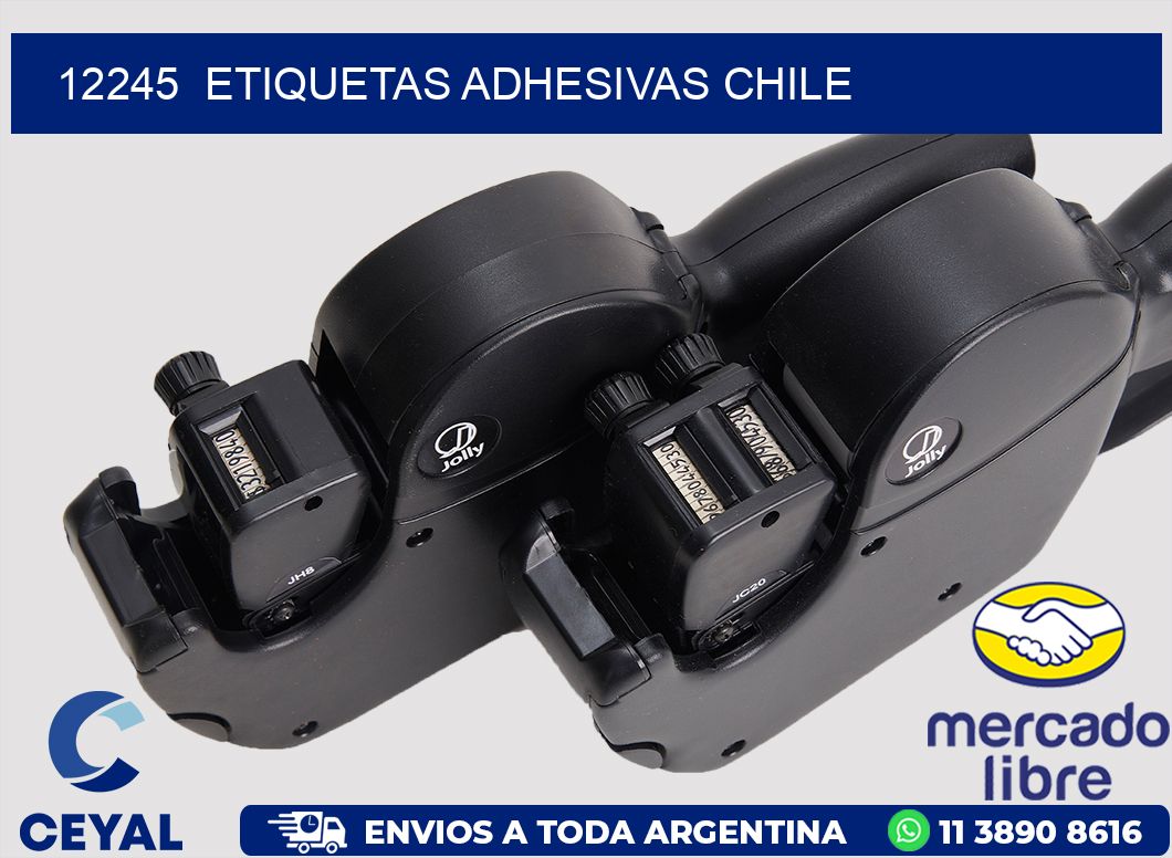 12245  ETIQUETAS ADHESIVAS CHILE