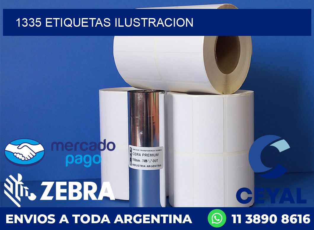 1335 ETIQUETAS ILUSTRACION