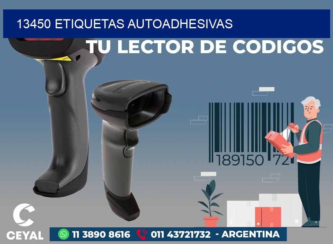 13450 ETIQUETAS AUTOADHESIVAS