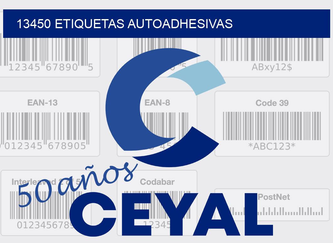 13450 ETIQUETAS AUTOADHESIVAS