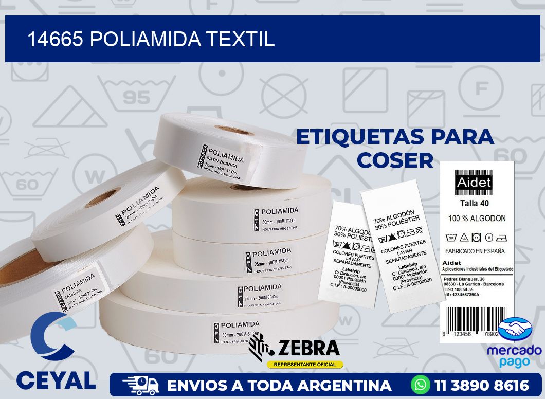 14665 POLIAMIDA TEXTIL