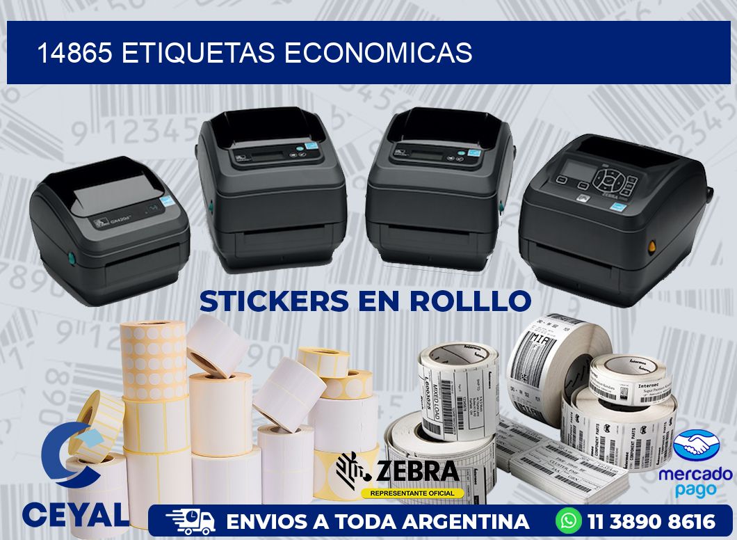 14865 ETIQUETAS ECONOMICAS