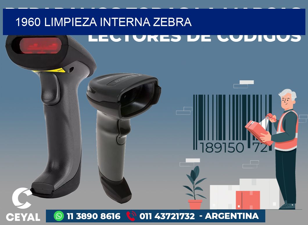 1960 LIMPIEZA INTERNA ZEBRA