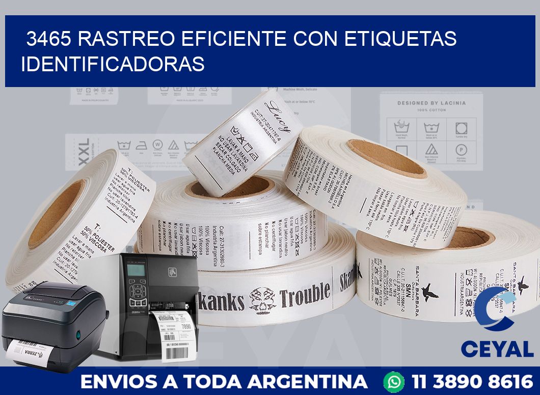 3465 RASTREO EFICIENTE CON ETIQUETAS IDENTIFICADORAS