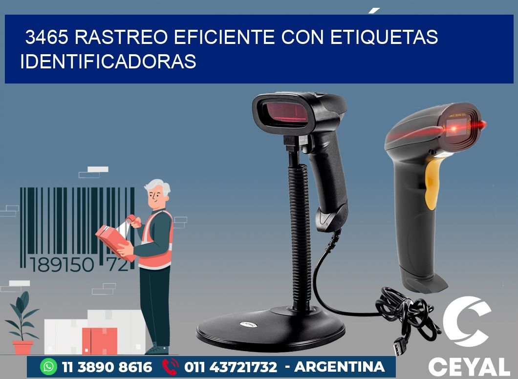 3465 RASTREO EFICIENTE CON ETIQUETAS IDENTIFICADORAS