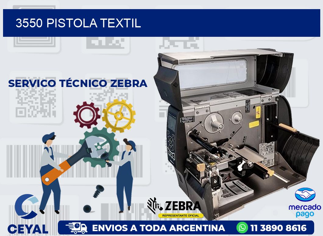 3550 PISTOLA TEXTIL