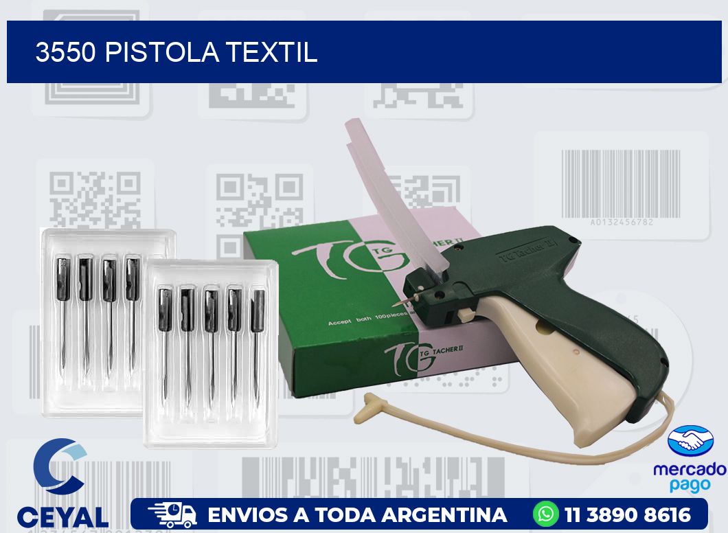 3550 PISTOLA TEXTIL