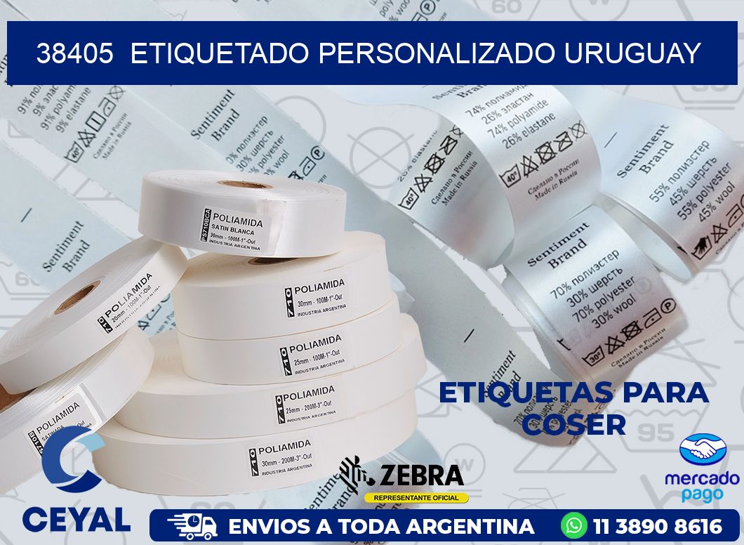 38405  ETIQUETADO PERSONALIZADO URUGUAY