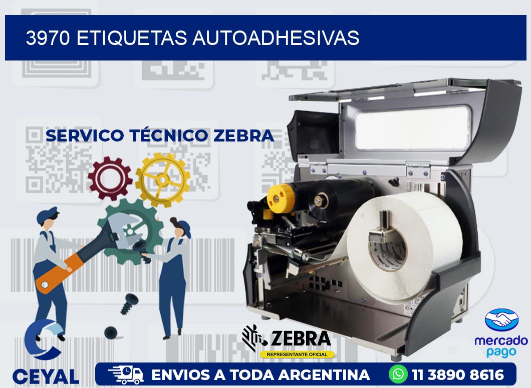 3970 ETIQUETAS AUTOADHESIVAS