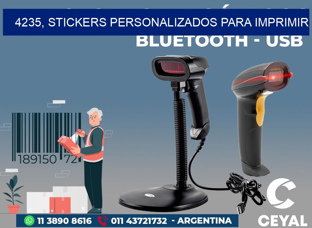 4235, stickers personalizados para imprimir
