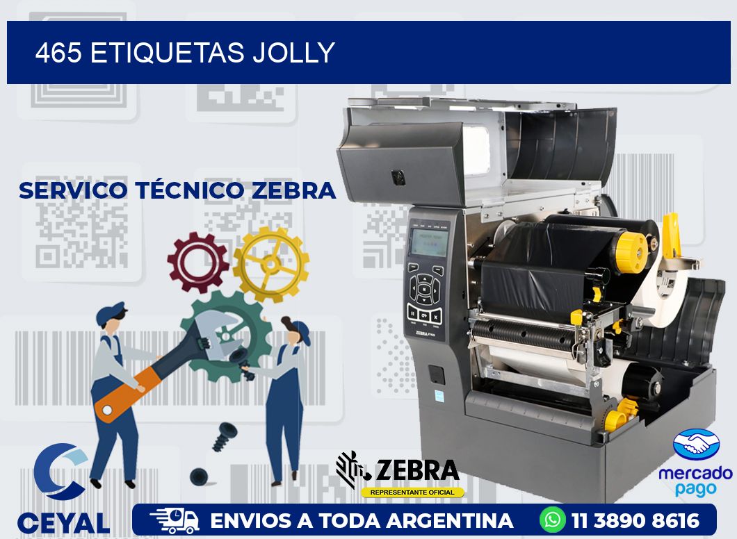 465 ETIQUETAS JOLLY