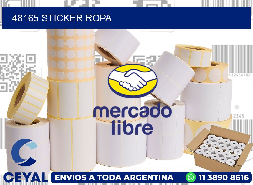 48165 STICKER ROPA