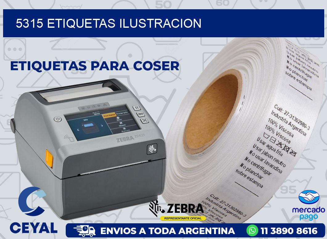 5315 ETIQUETAS ILUSTRACION