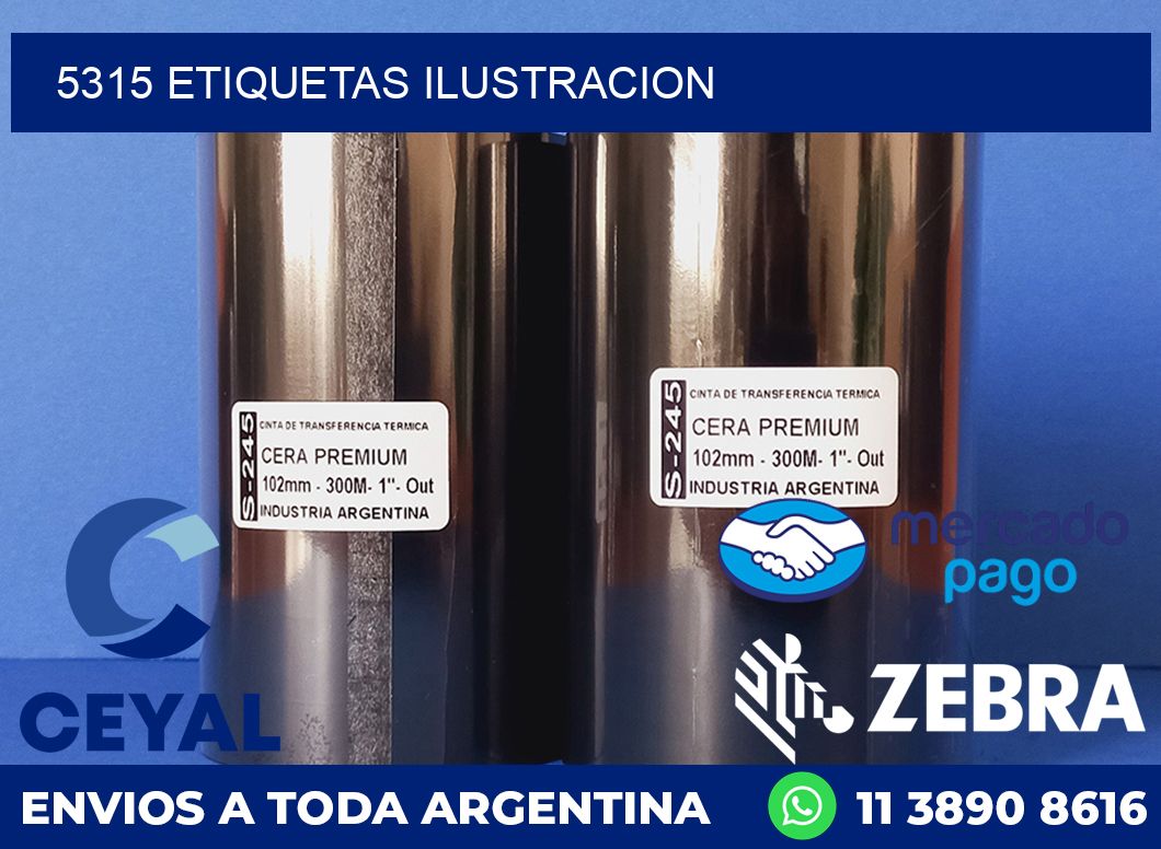5315 ETIQUETAS ILUSTRACION