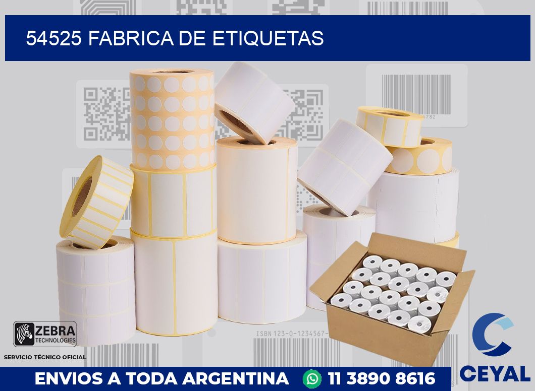 54525 FABRICA DE ETIQUETAS