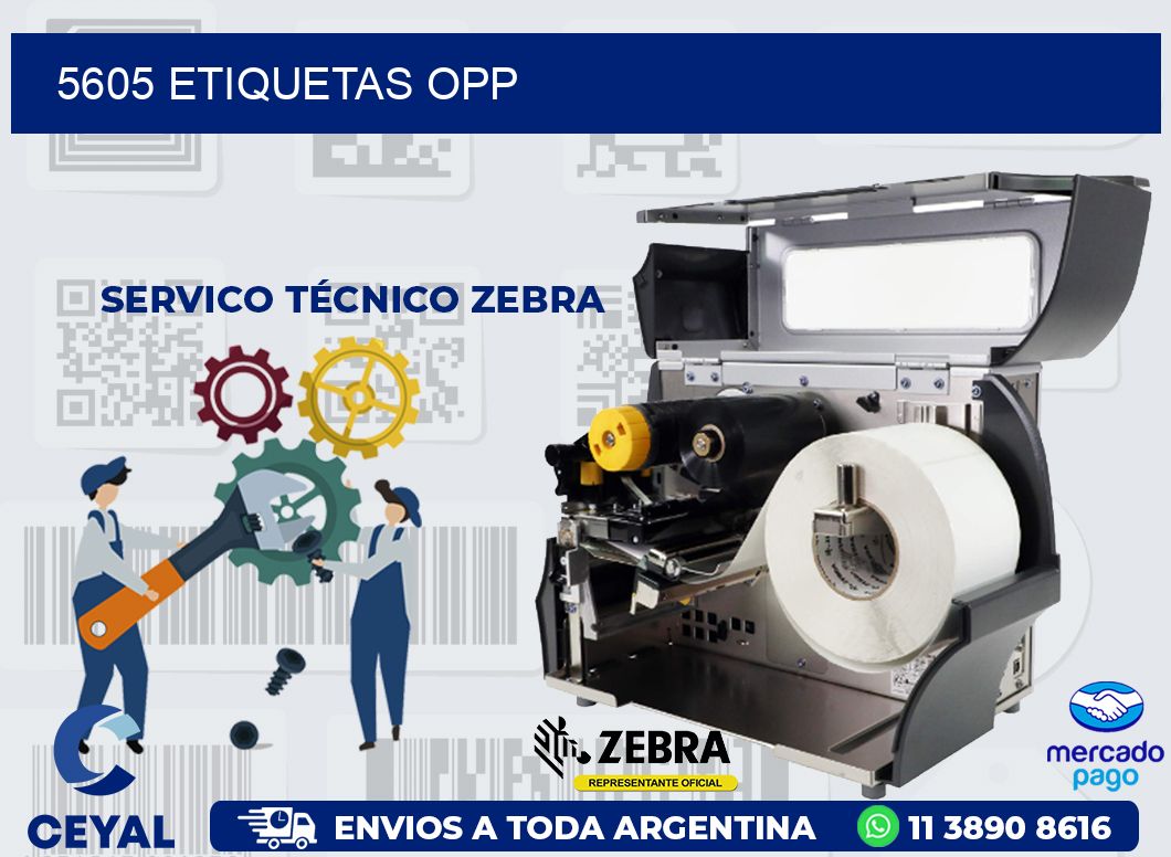 5605 ETIQUETAS OPP